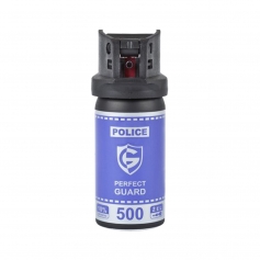Gaz pieprzowy Police Perfect Guard PG500 50ml żel - dysza strumień, certyfikat PZH