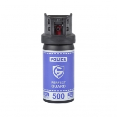 Gaz pieprzowy Police Perfect Guard PG500 50ml żel - dysza strumień, certyfikat PZH--