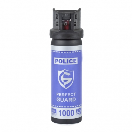 Gaz pieprzowy Police Perfect Guard PG1000 75ml żel - dysza strumień, certyfikat PZH--