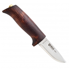 Nóż stały HELLE Spire 06 - Sandvik 12C27, rękojeść brzoza, w komplecie skórzana pochwa-Helle