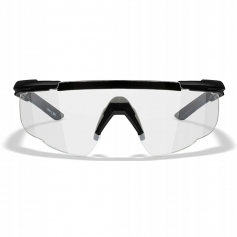 Okulary strzeleckie Wiley X Saber Adv Clear Matte Black Frame-Wiley X
