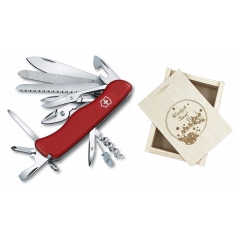 Scyzoryk nóż Victorinox WorkChamp 0.9064 z pudełkiem prezentowym świątecznym-Victorinox