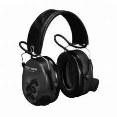 Ochronniki słuchu aktywne 3M Peltor TACTICAL XP czarne - podwyższona wartość tłumionego hałasu (31dB)
