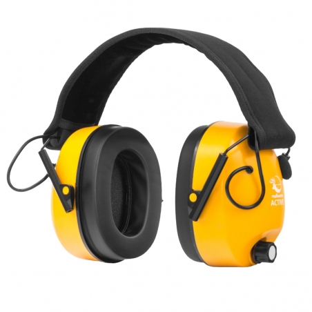 Ochronniki słuchu aktywne RealHunter ACTiVE - kolor pomarańczowy-RealHunter