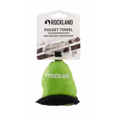 Rockland Mini Ręcznik Turystyczny zielony 40x40cm-Rockland