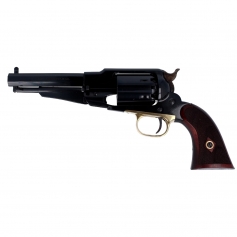 Rewolwer czarnoprochowy Pietta 1858 Remington Texas Sheriff kal .44 (RGASH44LC) - moletowane okładziny