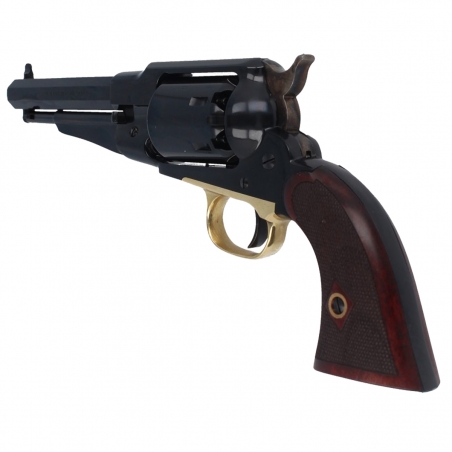 Rewolwer czarnoprochowy Pietta 1858 Remington Texas Sheriff kal .44 (RGASH44LC) - moletowane okładziny-Broń czarnoprochowa Pi...