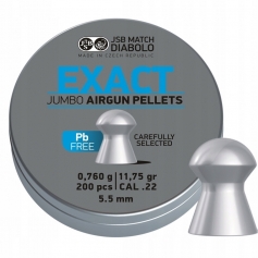 Śrut JSB Exact LEAD FREE 5,50 mm 200szt bez ołowiu-JSB