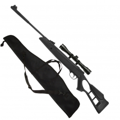 Wiatrówka HATSAN Striker EDGE 4,5 mm + Pokrowiec + luneta Kandar 3-9x40 + montaż 2-częściowy do lunety-HATSAN