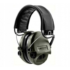 Ochronniki słuchu Sordin Supreme PRO Blk Skóra Żel-Sordin