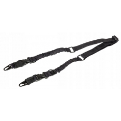 Pas Nośny Dwupunktowy Bungee Acodon Czarny Elastyc-
