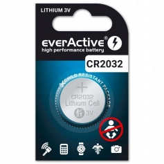 Bateria Litowa Mini EverActive CR2032 3V -1 sztuka-Everactive