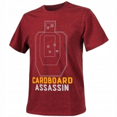 T-SHIRT Helikon Cardboard Assassin Czerwona r. L-