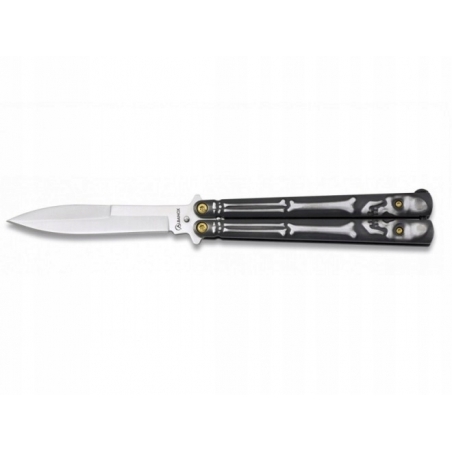 Nóż motylkowy Balisong Albainox SKELETON 36256-inna marka
