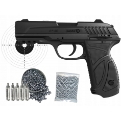 Wiatrówka Pistolet GAMO PT-85 BLOW BACK 4,5 zestaw-Gamo