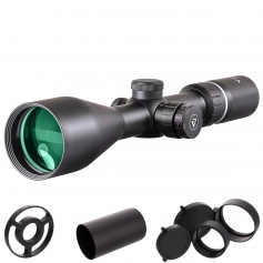 Luneta celownicza Valiant KRONOS 3-12X56 RAQ SF IR + zakrywki, koło paralaksy i osłona przeciwsłoneczna-Valiant