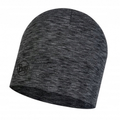 Czapka Buff Midweight Merino Graphite Multistripes-Buff