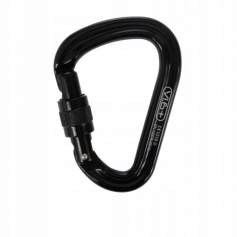 Karabinek wspinaczkowy VI.6+ TOP czarny-VI.6+