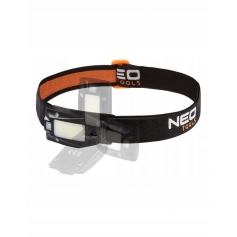 Latarka czołowa aku. NEO USB 180lm+czujnik ruchu-Neo Tools