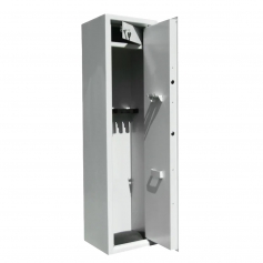 Szafa na broń Fabryka PL BRAVO 5pr klasa S1 - na 5 sztuk broni długiej, wewnętrzna skrytka-Polaszek