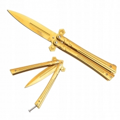 Nóż SKŁADANY motylkowy motylek BSH ADVENTURE N-456B-BSH