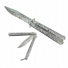 Nóż SKŁADANY motylkowy motylek BSH ADVENTURE N-457B-BSH