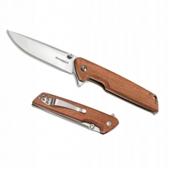 NÓŻ składany BOKER MAGNUM STRAIGHT BROTHER WOOD 01MB723-BOKER