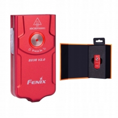 LATARKA miniaturowa DO KLUCZY diodowa Fenix E03R V2.0 czerwona limitowana-Fenix