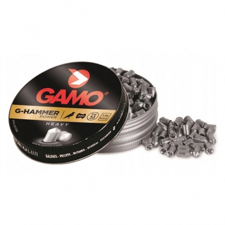 Śrut Gamo G-Hammer Energy 4,5mm 200 szt. - ciężki, szpic-GAMO