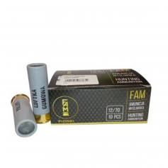 Amunicja 12/70 KULA GUMOWA PIONKI UN0012 OP. 10szt.-Pionki