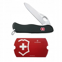 Nóż scyzoryk VICTORINOX SENTINEL 0.8416.M3 czarny + pudełko na prezent-Victorinox