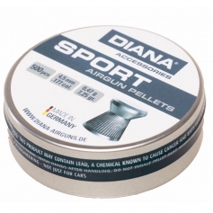 Śrut Płaski DIANA SPORT 4,5mm 500 szt.-Diana