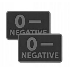 Emblemat Grupa Krwi 0/RH...