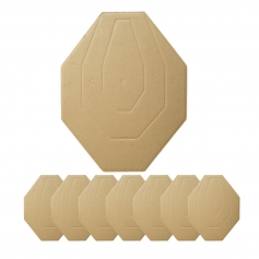 Tarcze IPSC na kartonie 460 x 580 mm ZESTAW 100 SZTUK-Lechpak