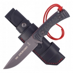 Nóż myśliwski taktyczny ze stałą klingą MUELA CRUSADER-13M.N-Muela