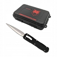 Nóż wysuwany COBRATEC RAPTOR BLACK DAGGER 06CT103 + opakowanie prezentowe-CobraTec
