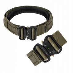 Pas taktyczny JB Tacticals MOLLE Laser Cut z pasem wewnętrznym - Green-inna