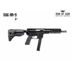 KARABINEK PCC SOG AR-9 8" KALIBER 9X19 | CZARNY-SON OF GUN BATTLE TESTED