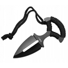 Nóż taktyczny BSH ADVENTURE N314F z głownią stałą push dagger + pokrowiec-