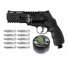 Rewolwer Umarex T4E TR 50 HDR 50 Gen 2 + 10 x CO2 + kule gumowe .50-