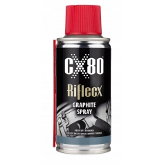 Smar grafitowy do czyszczenia i konserwacji broni CX80 Riflecx 150 ml spray-RifleCX