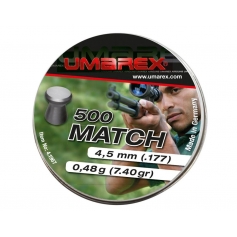 Śrut UMAREX MATCH 500szt kal. 4,5 mm tarczowy-