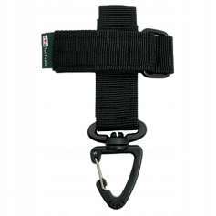 Taktyczny Uchwyt na rękawice Trok z klamrą JB Tacticals 2,5 cm czarny-