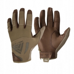 Rękawice ochronne taktyczne Direct Action Hard Gloves Leather Coyote L-