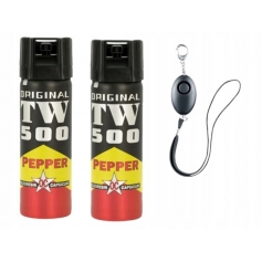 2 x Gaz pieprzowy TW_500 strumień żel 63ml + alarm osobisty dźwiękowy-P.H.U. Absolutus Sp.j.