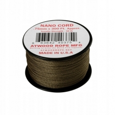 Linka Atwood Rope MFG Nano Cord coyote 0,75 mm x 91 m-
