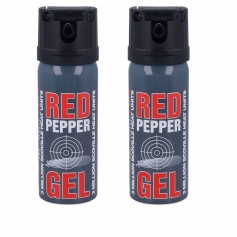 2 x Gaz pieprzowy w żelu RED PEPPER CONE spray 50ml obronny-
