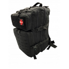 Plecak taktyczny Backpack czarny JB Tacticals Laser cut 45 l-