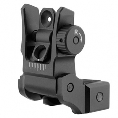 Szczerbinka składana do AR15 Leapers UTG MNT-955 niskoprofilowy przeziernik-