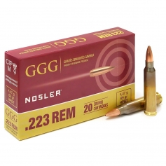 Amunicja 223REM NOSLER HPBT GPR13 GGG 4,47g 69grn op.20szt-GGG